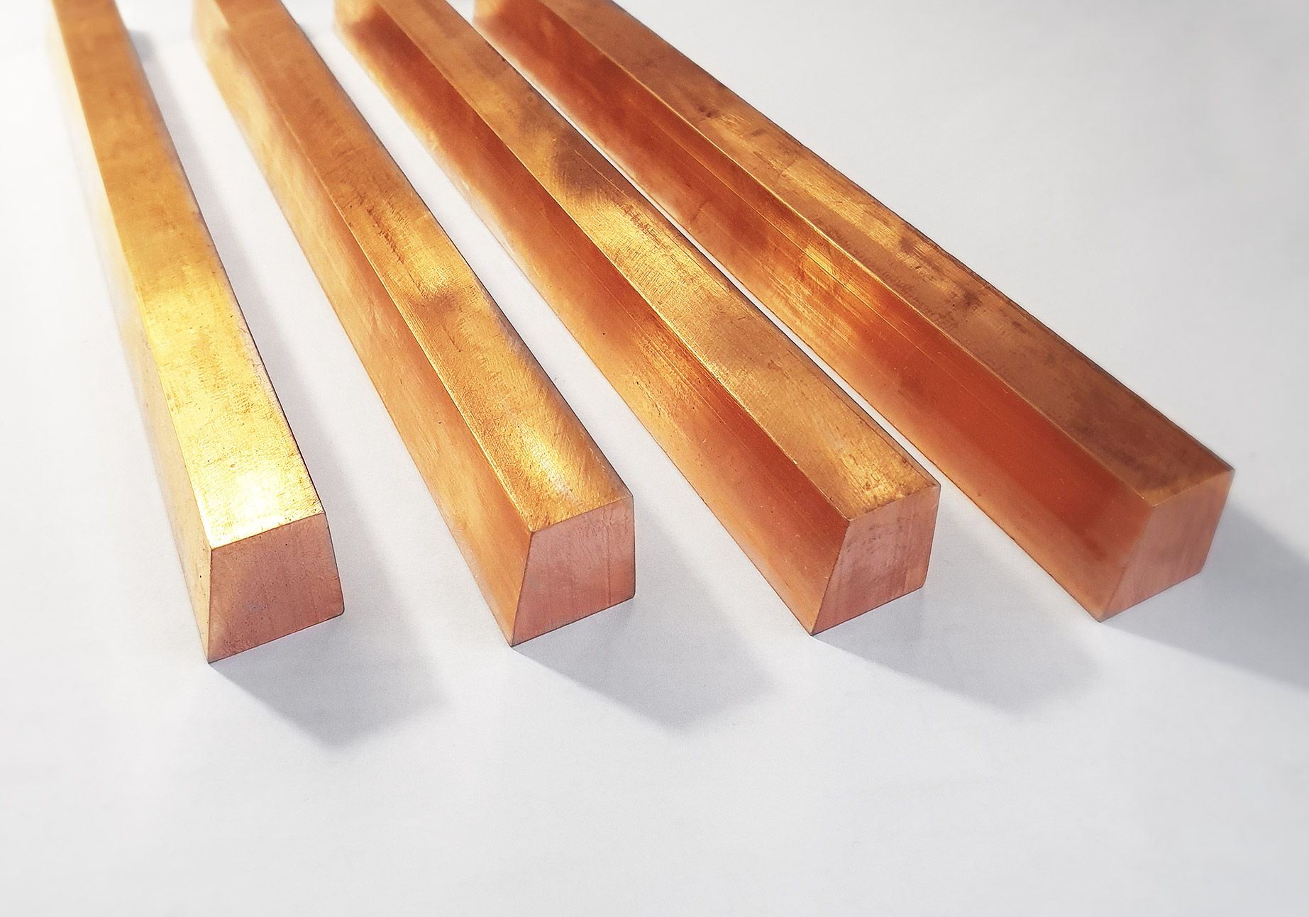 Copper electrodes for resistance welding